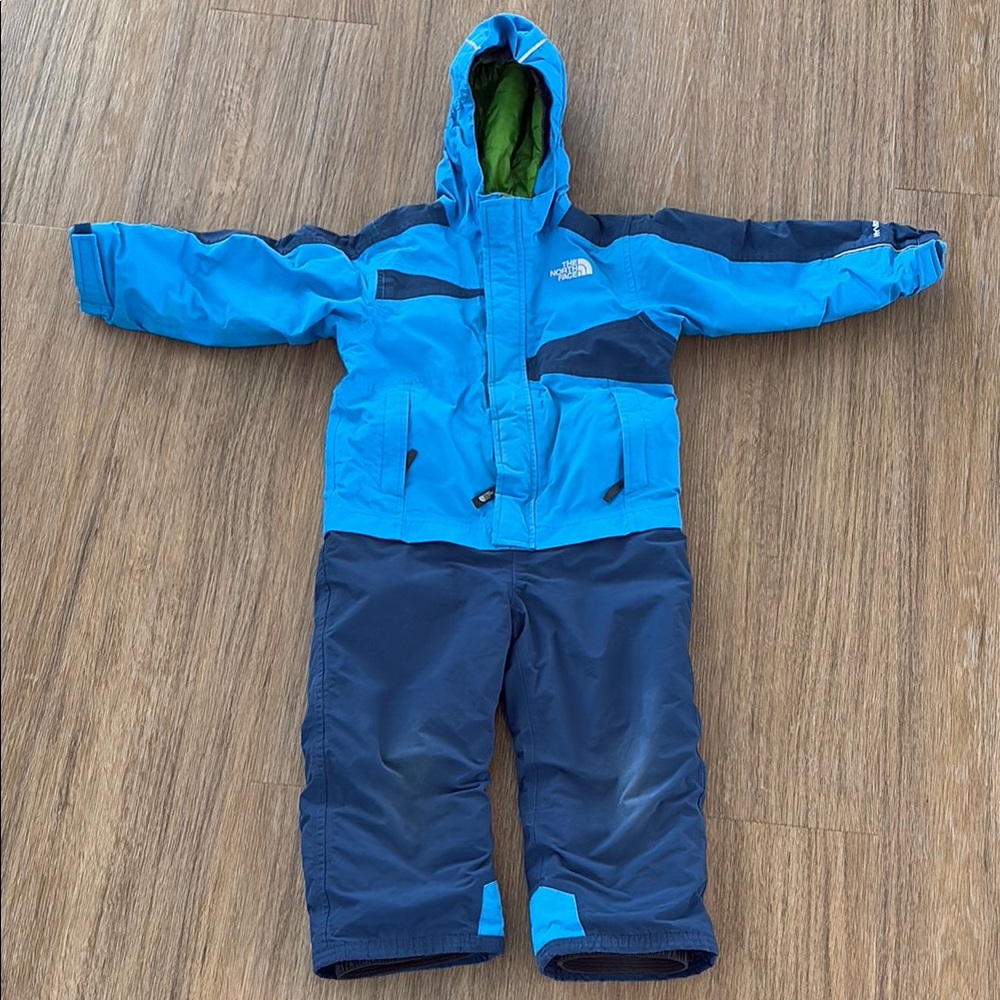 The North Face Blue and Navy Snowsuit